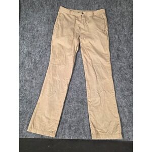 Faherty Brand Chino Pants Mens 32x32 Khaki Tan Cotton Stretch Straight Slacks